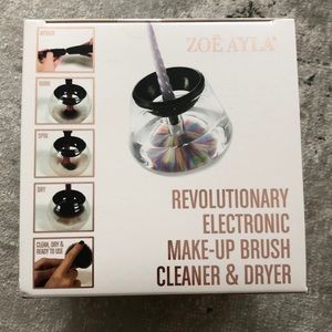 Makeup brush cleaner & dryer